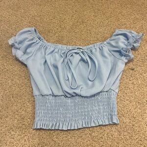 SHEIN Blue Top